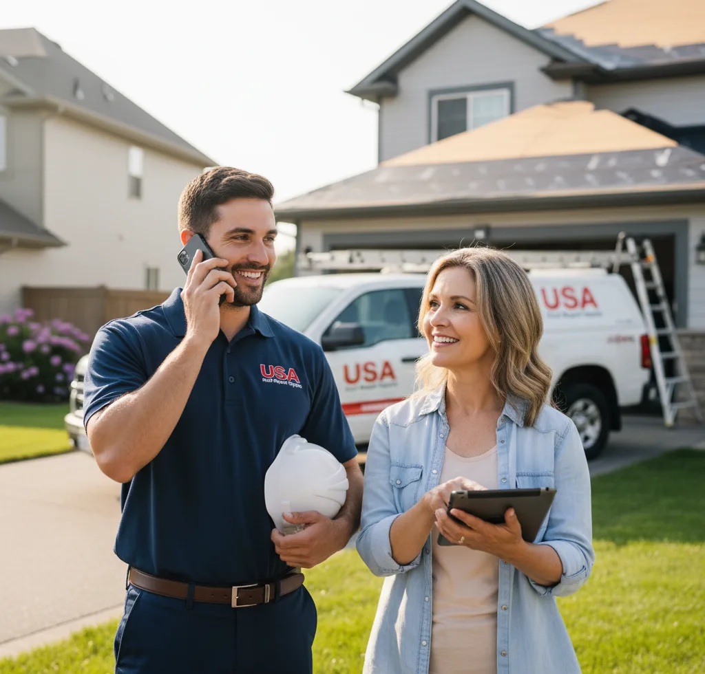 USA Roof Repair Experts customer support in Eunice